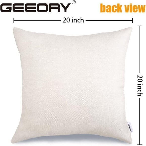 Happy Easter Pillow Covers 20x20 Inch Set of 4 / BRAND NEW - Picture 6 of 7